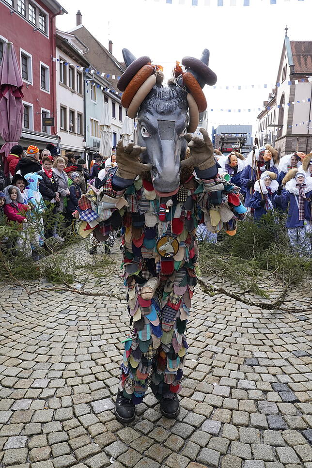 Bild 28: Bilder vom Historischen Umzug am Fasnetmontag in Villingen &ndash; Teil 1