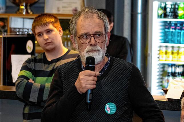 Peter Sachse von der IG Lückenschluss