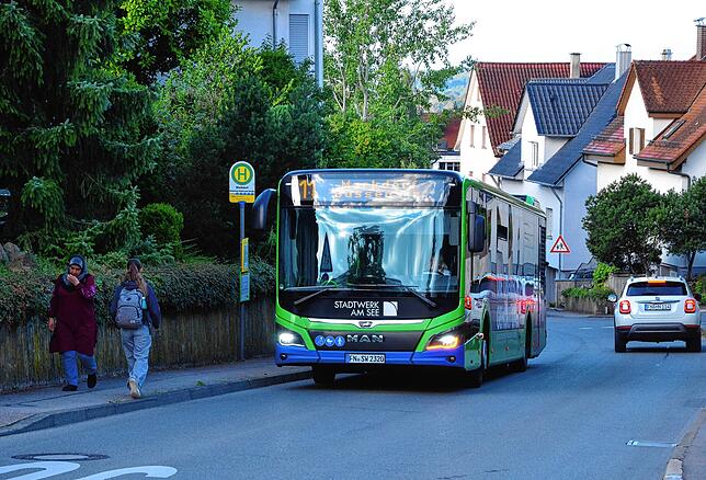 Der Stadtverkehr Friedrichshafen hat vor anderthalb Jahren sein Liniennetz in Markdorf deutlich erweitert. Die Stadtbusse der Linien 11 ...