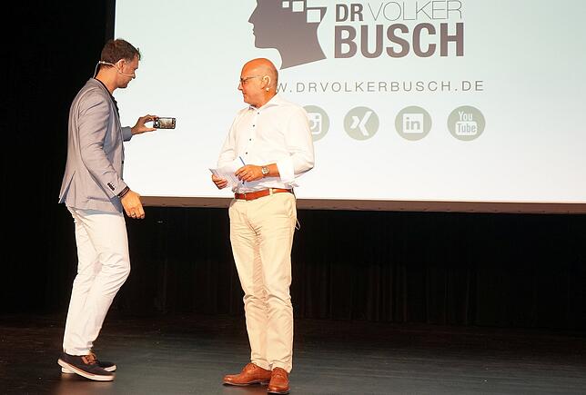 Bild 4: Neurowissenschaftler Volker Busch in Waldshut: Bilder des dritten SÜDKURIER-Wissensforums