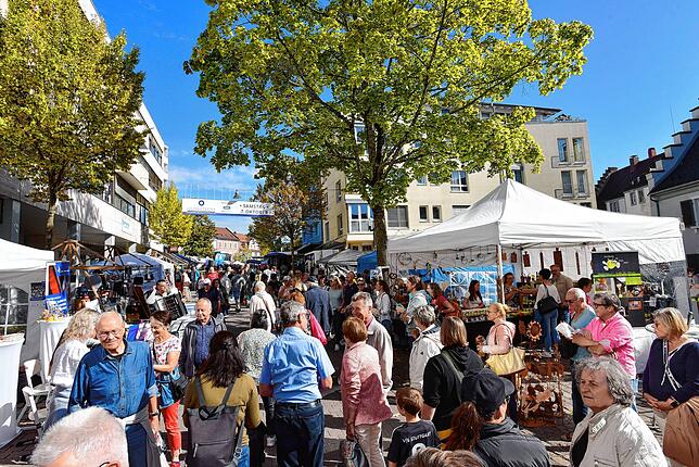 Bild 14: Tolle Donaueschinger Herbstfeststimmung...