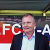 Peter Dreide, Präsident des Oberligisten  1. FC Rielasingen-Arlen. Bild: Markus Waibel