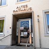 Der Eingang zur Praxis von Ralf Berg in der Berghausstraße 2.