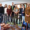 Freuen sich über die Kindergarten-Erweiterung in Güttingen (von links): Architekt Joachim Wiedmann, Einrichtungsleiterin Gita Kraus, ...
