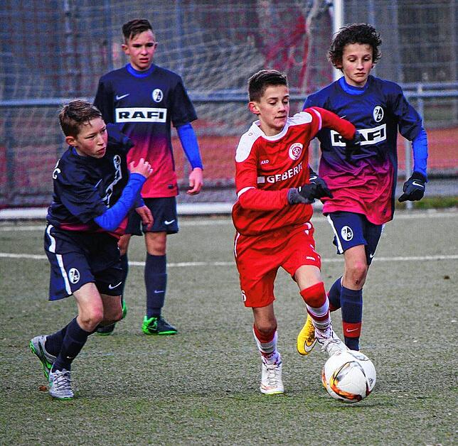 Omar Sijaric (am Ball) als Jugendspieler beim SC Pfullendorf.