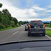 Schon weit vor Hagnau staut sich der Verkehr auch mittags gegen 14 Uhr, außerhalb der üblichen Stoßzeiten zum Berufsverkehr. Die ...