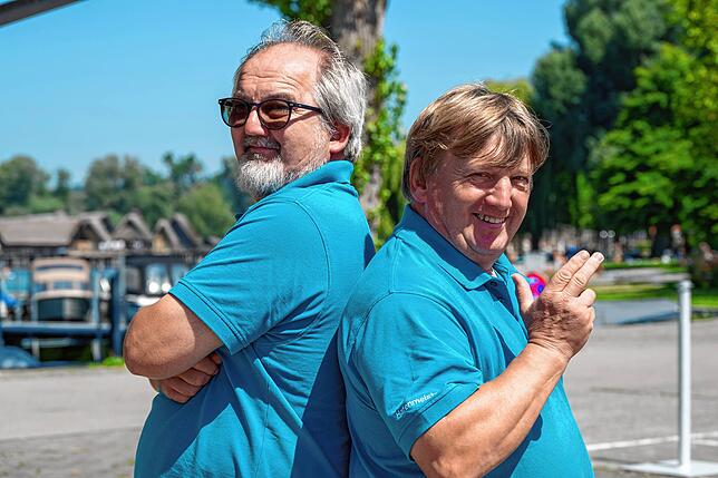 Rainer und Uwe Petrowitz sind ein eingespieltes Team.