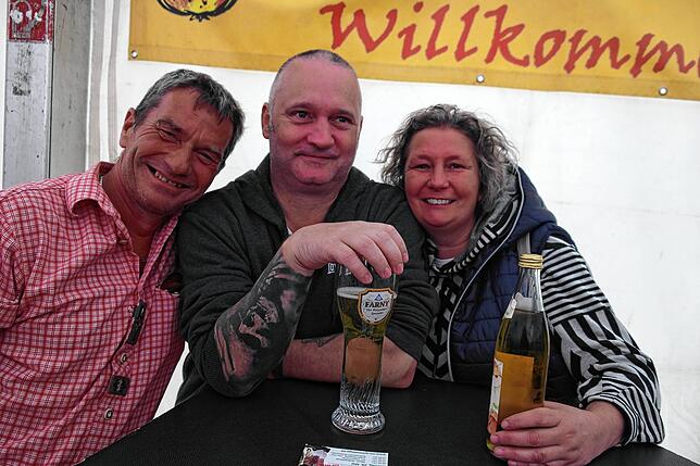 Bild 3: Bilder vom Sonntagsfrühschoppen beim Blütenfest in Oberteuringen