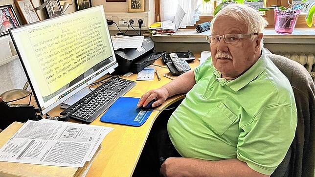 Stadtarchivar Joachim Schweitzer hat intensiv zur Stunde Null und zu den ersten Tagen nach Kriegsende 1945 in Bräunlingen recherchiert.