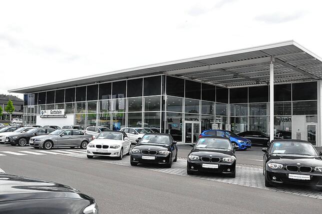 Das Autohaus Gottstein – hier der Standort Waldshut – darf ebenfalls derzeit nur noch den Werkstattbereich für die Kunden ...