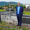 Verstärkung: Ludwig Schöner (links) unterstützt den Aufbau des Gesundheitscampus. Bürgermeister Guhl stellte ihn vor. Im Hintergrund das ...