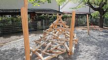 Auf der Außenspielfläche gibt es viel zu entdecken. Bilder: Claudia Ladwig