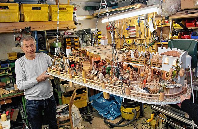 Bild 6: Bilder von der XXL-Weihnachtskrippe von Giovanni Russo