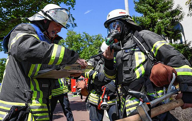 Bild 7: Bilder der Feuerwehrübung am Hausherrensamstag
