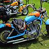Die Polizei kontrollierte bei den Biker-Days in Pfullendorf insgesamt 117 Motorradfahrer beziehungsweise deren Maschinen.