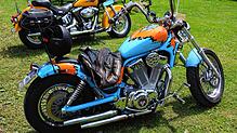Die Polizei kontrollierte bei den Biker-Days in Pfullendorf insgesamt 117 Motorradfahrer beziehungsweise deren Maschinen.