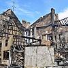 Von den Gebäuden ist praktisch nichts mehr übrig. 35 Personen verloren bei dem Brand in der Goldgrubengasse und Gerberstraße am 14. Juni ...