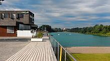 Im Strandbad des Seeparks kam es am vergangenen Samstag zu einem dramatischen Badeunfall.