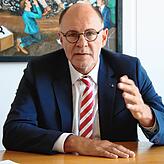 Singens OB Bernd Häusler: „Wir wollen in der Färbe weitermachen. Das ist unser Kneipentheater.“