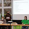 Souverän stellte der Bauwagenrat im Gemeinderat das geplante Bauwagenprojekt in Wald als zentralen Treffpunkt für junge Menschen vor ...
