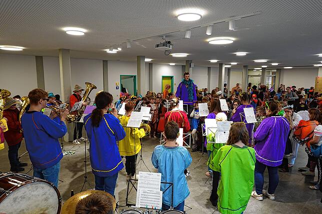 Bild 18: Die schönsten Bilder der Schulbefreiung und der Besuch im Kindergarten in Rickenbach