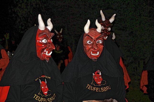 Bild 22: Bilder vom Nachtumzug beim Kleggau-Narrentreffen am Samstag