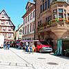 Immer freitags gibt es den Wochenmarkt in der Meßkircher Altstadt.