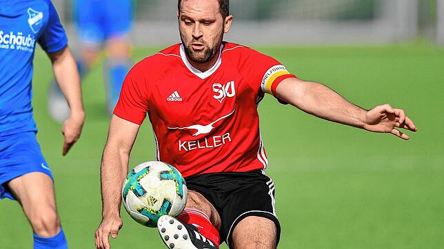 Mann des Abends: Pascale Moog drehte beim 5:0-Sieg des SV Jestetten beim FC Erzingen mächtig auf und steuerte vier Tore bei.