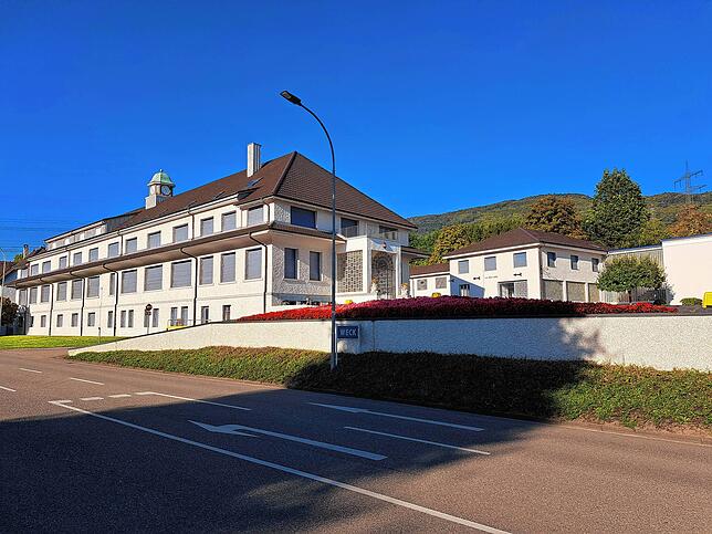Die Gebäude des Unternehmens Weck in Wehr-Öflingen.
