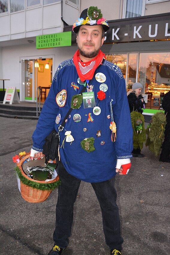 Bild 37: Narrentreffen der Urviecher-Zunft: Bilder vom Eröffnungsumzug (1)