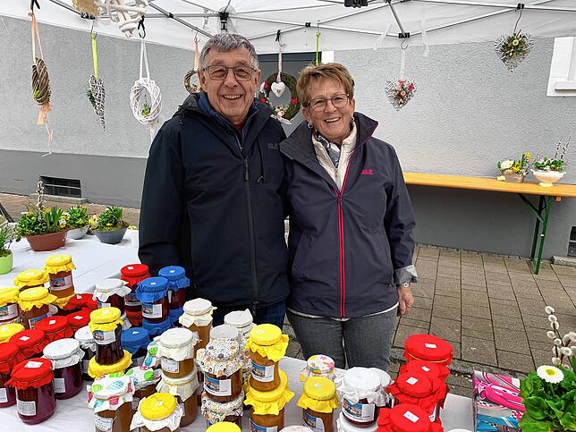An diesem Stand ist alles aus eigener Herstellung.
