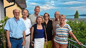 Das Kernteam der Kulturinitiative Sipplingen (Kis): Michael Schnurr, Michael Urban, Michael Pfleghaar, Stephanie Eiden, Claudia Heitzer, ...