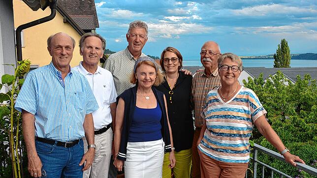 Das Kernteam der Kulturinitiative Sipplingen (Kis): Michael Schnurr, Michael Urban, Michael Pfleghaar, Stephanie Eiden, Claudia Heitzer, ...