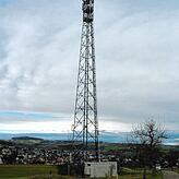 Wie dieser Funkmast im Engener Gewann „Schoren“ wird der Aacher Mast einmal aussehen – allerdings mehr oder weniger im ...