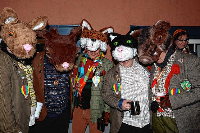 Bild 7: Konstanzer Straßenfasnacht 2025: Am Rosenmontag steigt die Stimmung nochmals