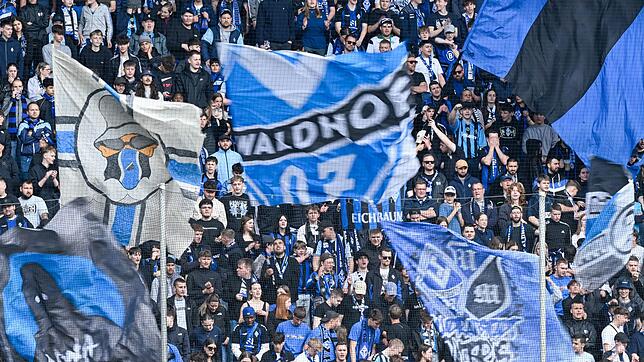 Die Waldhof-Fans bejubelten sechs Tore ihrer Mannschaft.