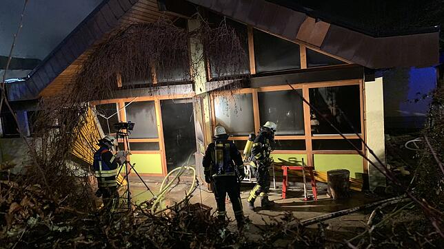 Bild : Nach Brand im Kindergarten: Stadt sichert die Kinderbetreuung provisorisch
