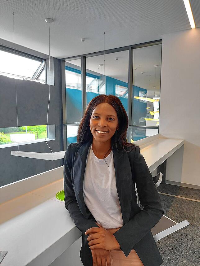 Sinesipho Klaas aus Kapstadt, Südafrika.