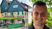 Das Scharfe Eck in Allensbach: Im Frühling kündigten die bisherigen Pächter aus persönlichen Gründen. David Rüttnauer ist der Nachfolger.