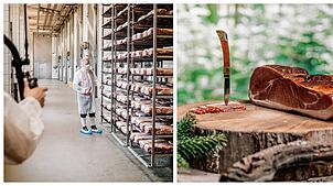 Von der Herstellung zum fertigen Schwarzwälder Schinken: Wie das gelingt, zeigt der Schutzverband der Schwarzwälder Schinkenhersteller ...