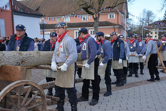Bild 5: Bilder vom Kinderumzug und Narrenbaumstellen in Bad Dürrheim