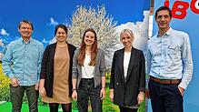 Das Messe-Team zeigt sich zufrieden mit dem Ergebnis: Klaus Wellmann (links), Geschäftsführer der Messe; Julia Graf, Projektleiterin; ...
