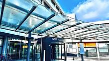 Der Eingang vom Klinikum Friedrichshafen im Januar 2025.