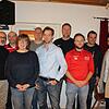 Verändert, aber wieder komplett zeigt sich der Vorstand des Schellenberg Sportclubs (SSC) nach der Generalversammlung (von links): ...