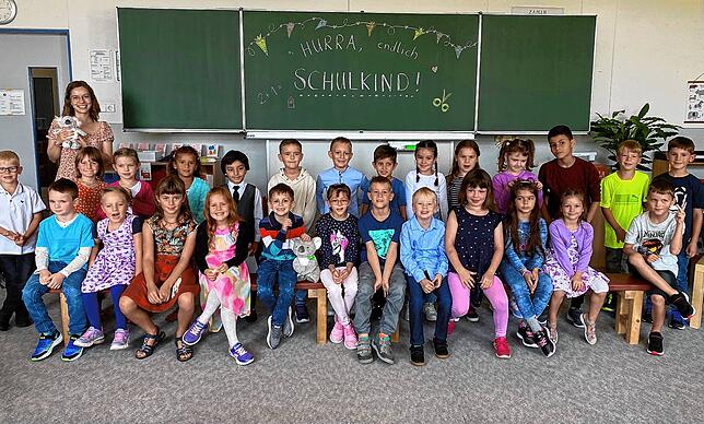 Koalaklasse nennt sich die 1a der Grundschule Bräunlingen mit Klassenlehrerin Katharina Riedmann.