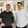 Rektor Michael Bucher (links) leitet das Bildungszentrum Bodensee-Schule St. Martin, hier mit Konrektor Christoph Landsbeck.