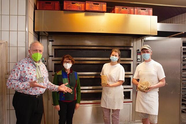Martin Grath, Dorothea Wehinger, Jenniffer Nimz (Konditorin), René Lorenz
