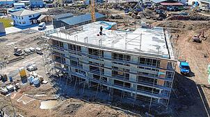 Ein großes Projekt des Handwerksbetriebes Zanotti war dieses Firmengebäude in Lauchringen. Das nächste Großprojekt steht ebenfalls in ...