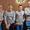 Bewährt: Harald Kleinhans, sportlicher Leiter des FV Lörrach-Brombach, freut sich über die Zusagen von Teammanager Antonio Ratto, ...