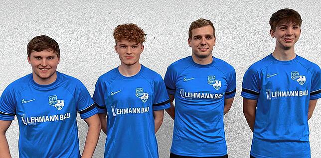 Zuwachs im Steinatal: Neben den Nachwuchskräften Niklas Boll und Laurin Greuter (von links) und Dominik Hainke (rechts) ist der vom FC ...